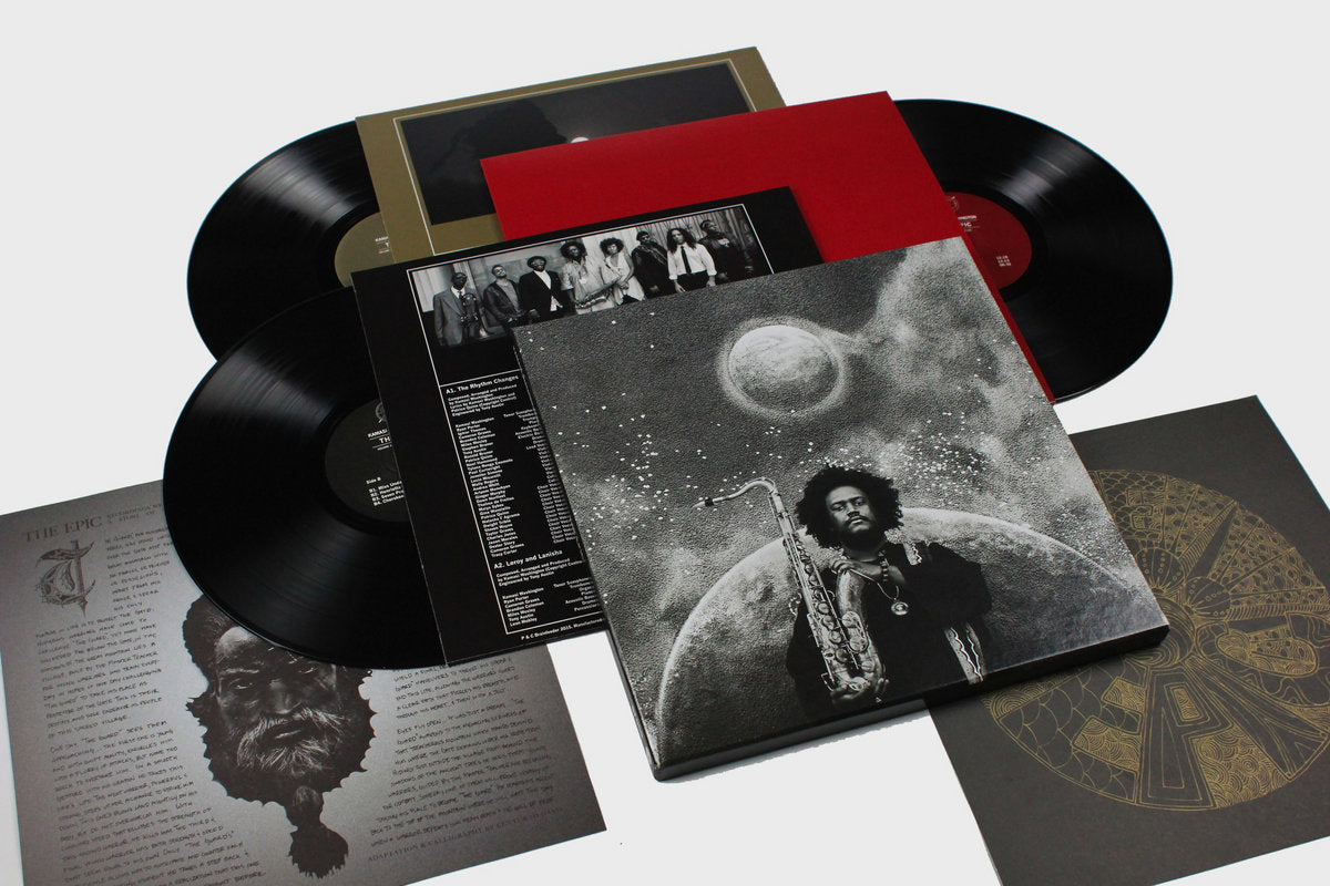 Kamasi Washington - The Epic (Triple Black Vinyl Box Set w/ 2x12'' Poster Inserts)