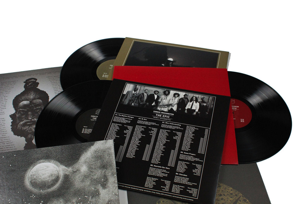 Kamasi Washington - The Epic (Triple Black Vinyl Box Set w/ 2x12'' Poster Inserts)