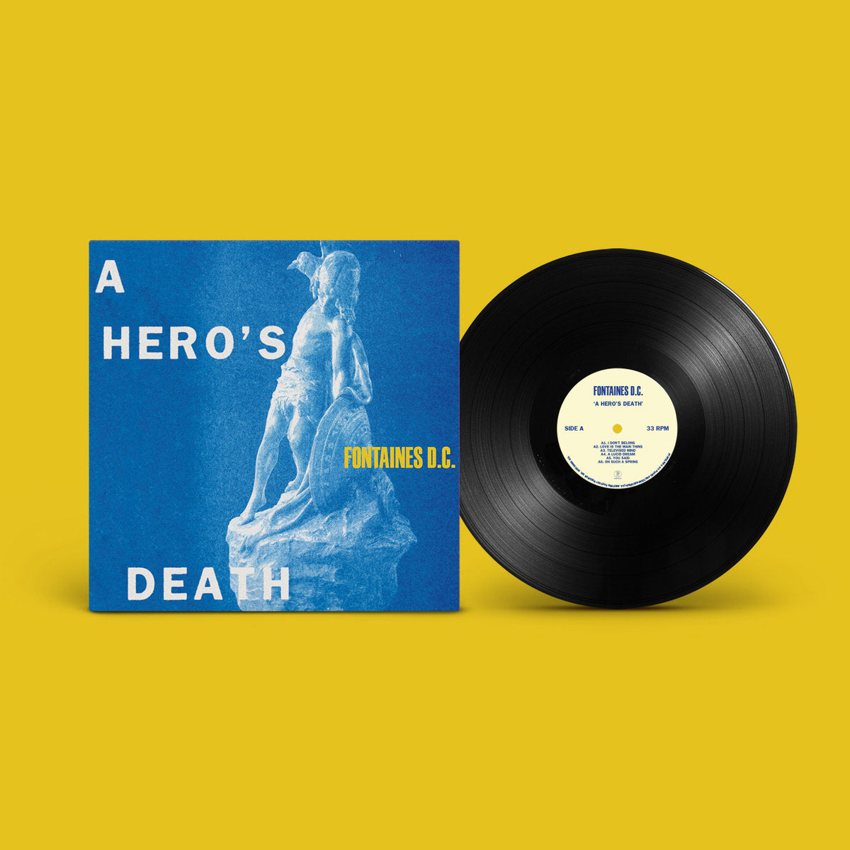 Fontaines D.C. - A Hero's Death (Black Vinyl)