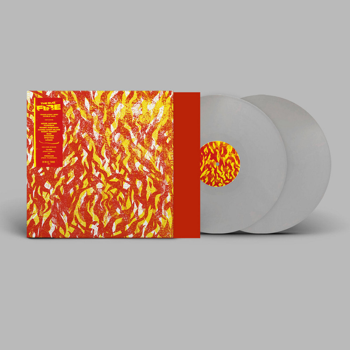 The Bug - Fire (Limited Edition on Double Grey Vinyl)