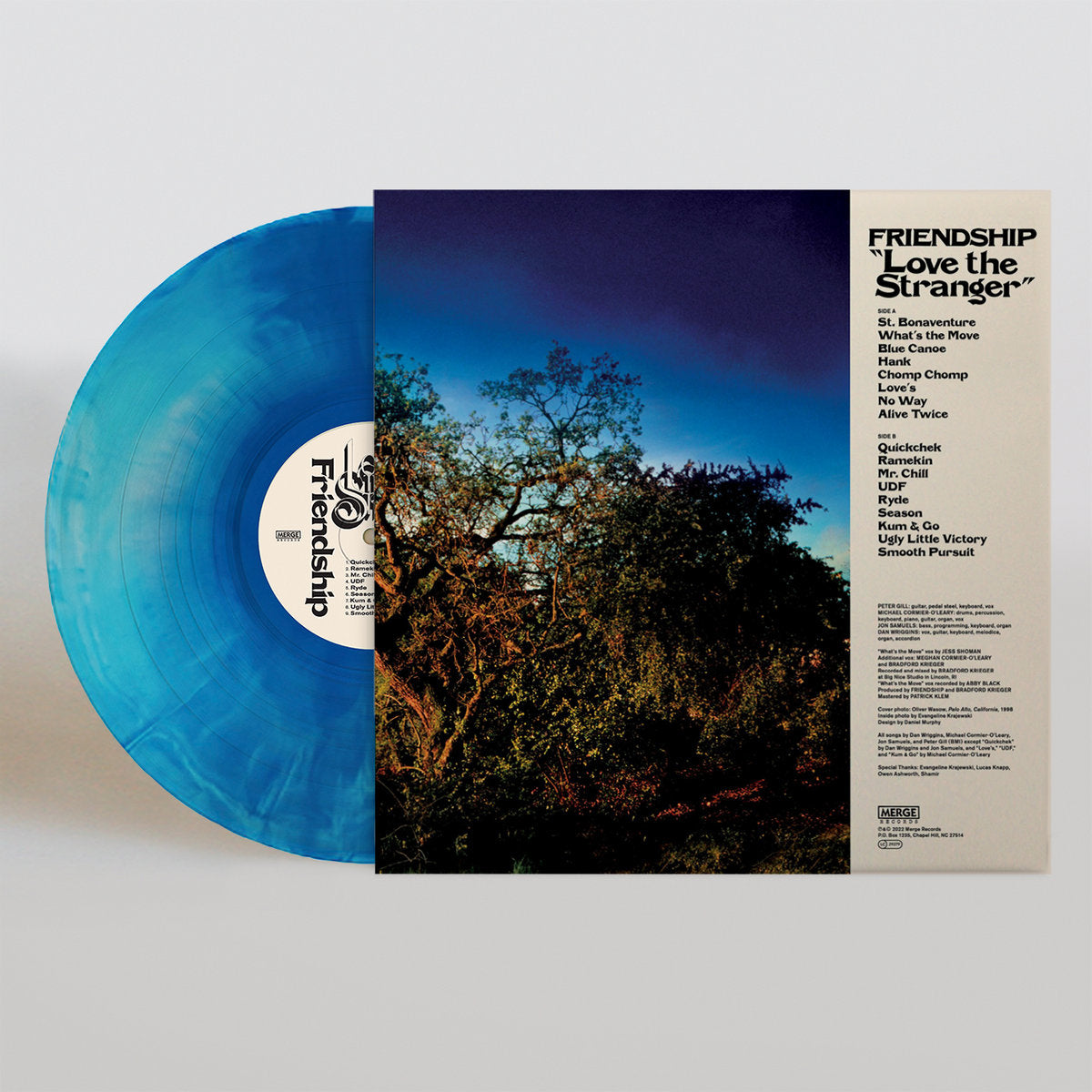 Friendship - Love The Stranger (Limited Edition on Blue Galaxy Swirl Vinyl)
