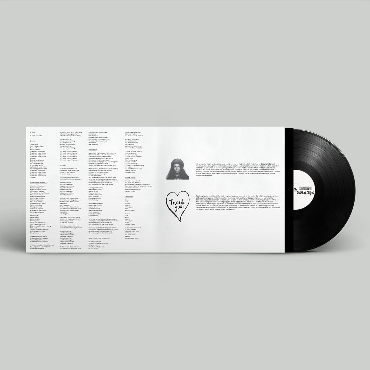 Nabihah Iqbal - DREAMER (Black Vinyl)