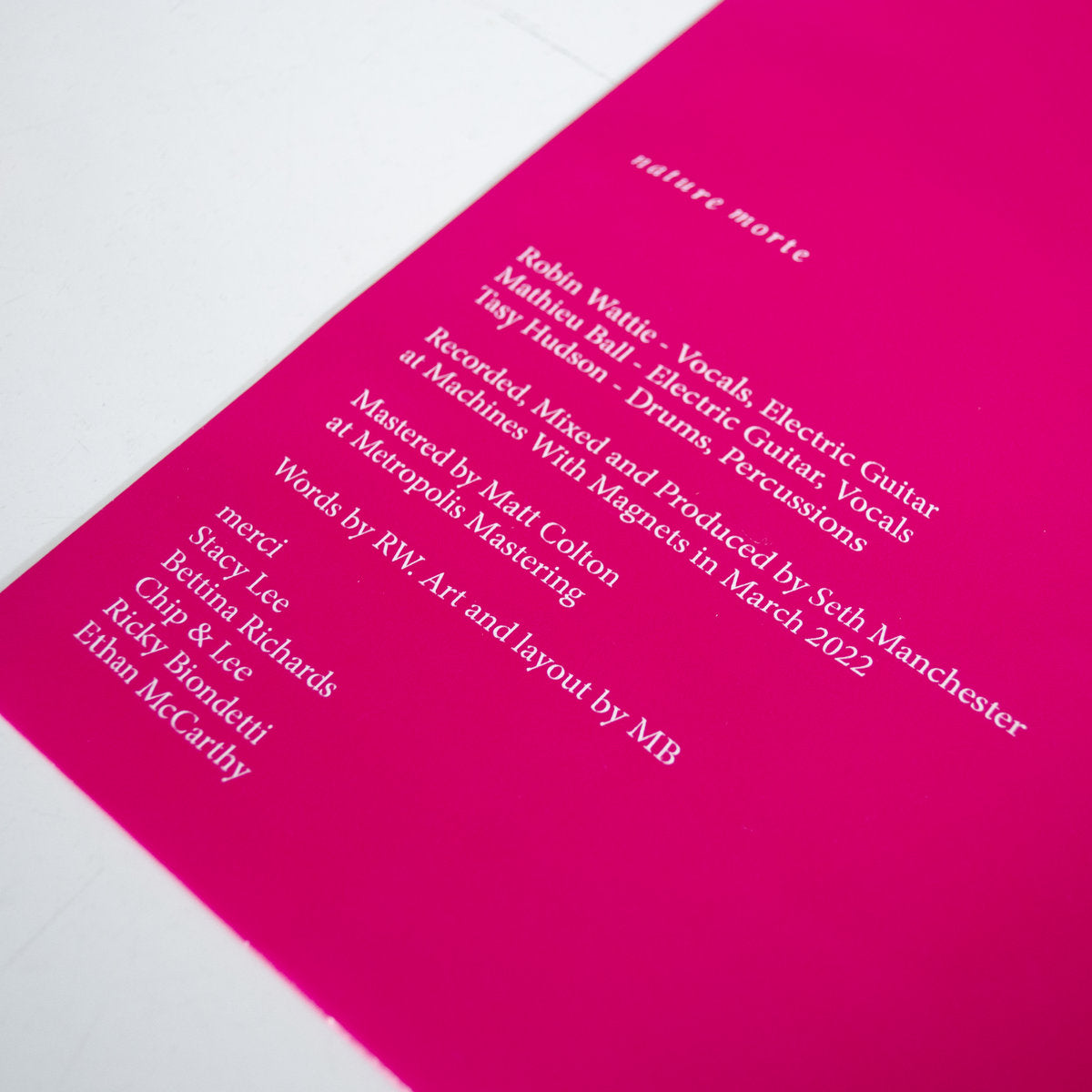Big Brave - Nature Morte (Lavender Vinyl)