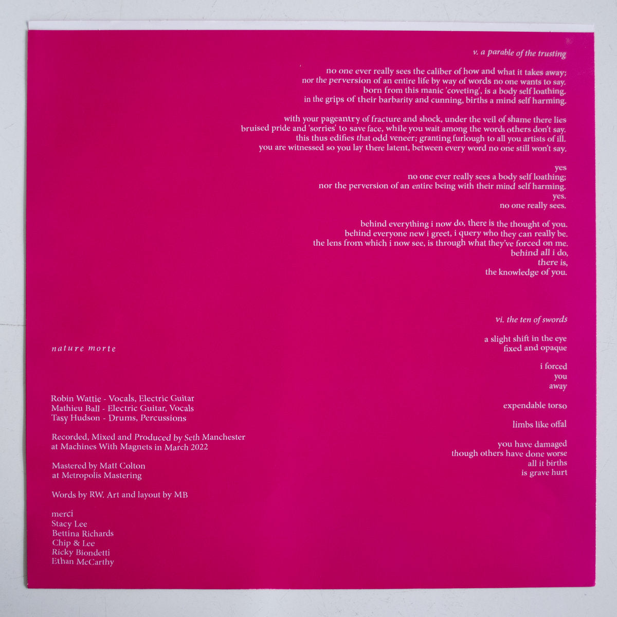 Big Brave - Nature Morte (Lavender Vinyl)