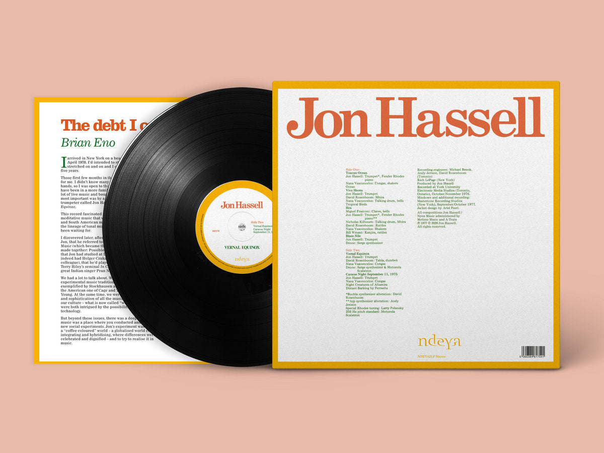 Jon Hassell - Vernal Equinox (Black Vinyl)