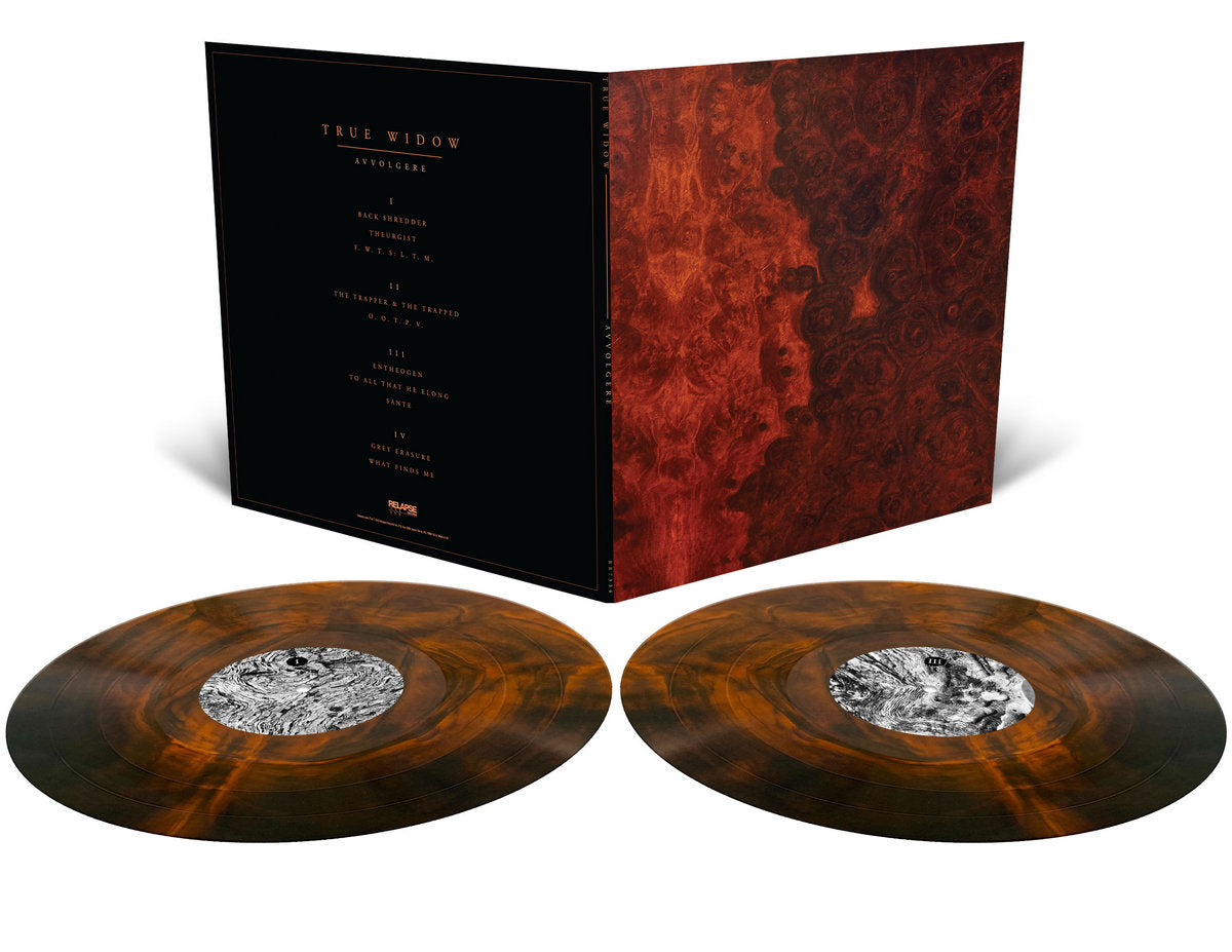 True Widow - Avvolgere (Double Orange Krush and Black Galaxy Merge Vinyl)