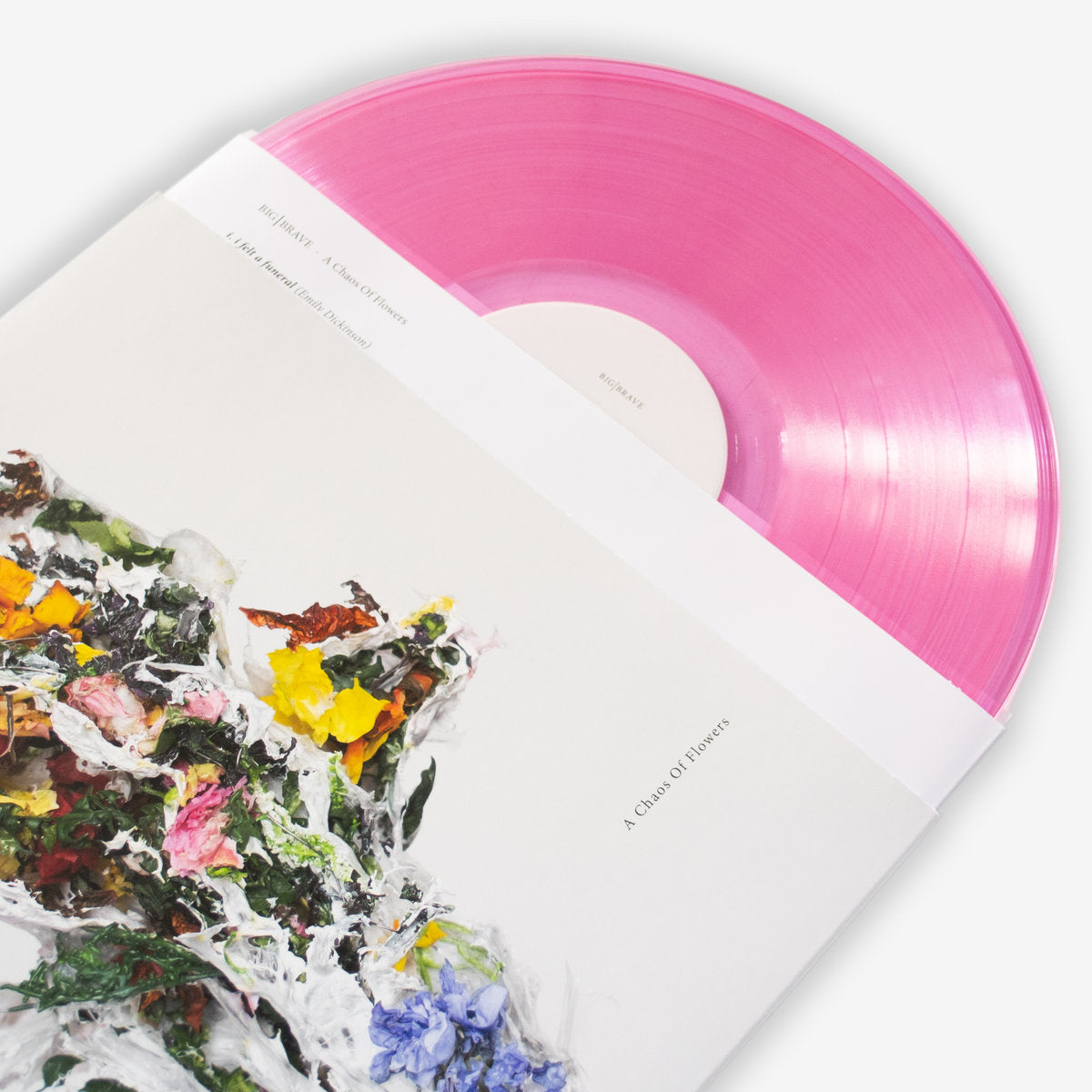 Big Brave - A Chaos Of Flowers (Limited Edition on Clear Pink Vinyl)