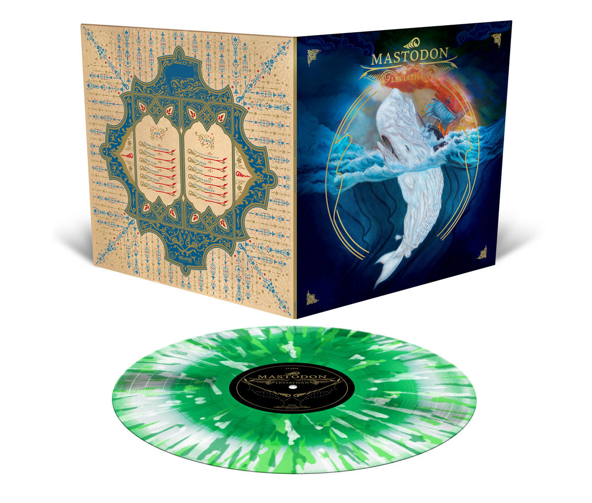 Mastodon - Leviathan (20th Anniversary Edition on Green Splatter Vinyl)