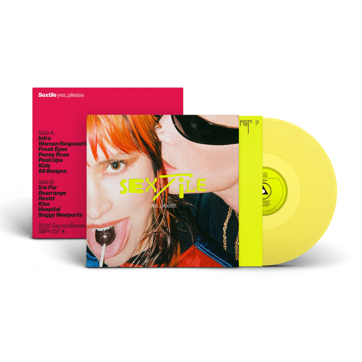 Sextile - yes, please. (Limited Edition on Yellow Vinyl)