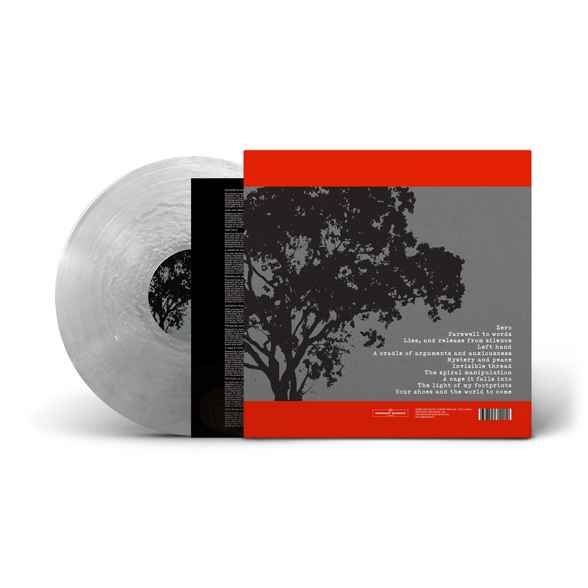 envy - All The Footprints You've Ever Left And The Fear Expecting Ahead (Limited Edition on Pearlescent Metallic Silver Vinyl)