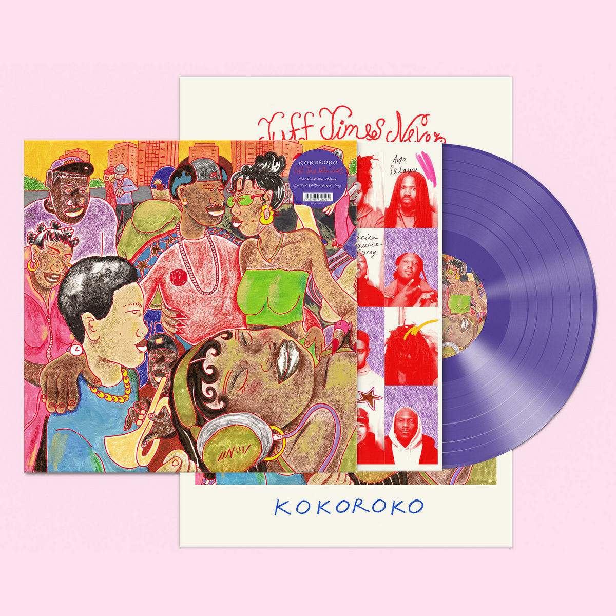 Kokoroko - Tuff Times Never Last (Limited Edition on Purple Vinyl w/ Exclusive A3 Poster)