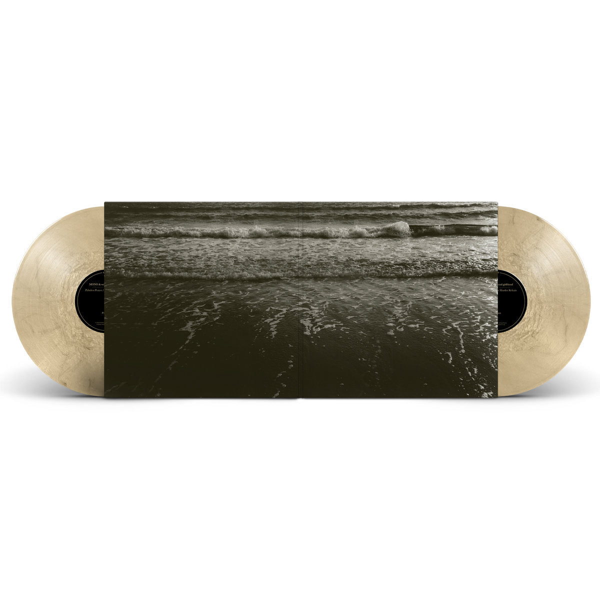 MONO & World's End Girlfriend - Palmless Prayer / Mass Murder Refrain (Limited Edition on Double Iridescent Metallic Gold Vinyl)
