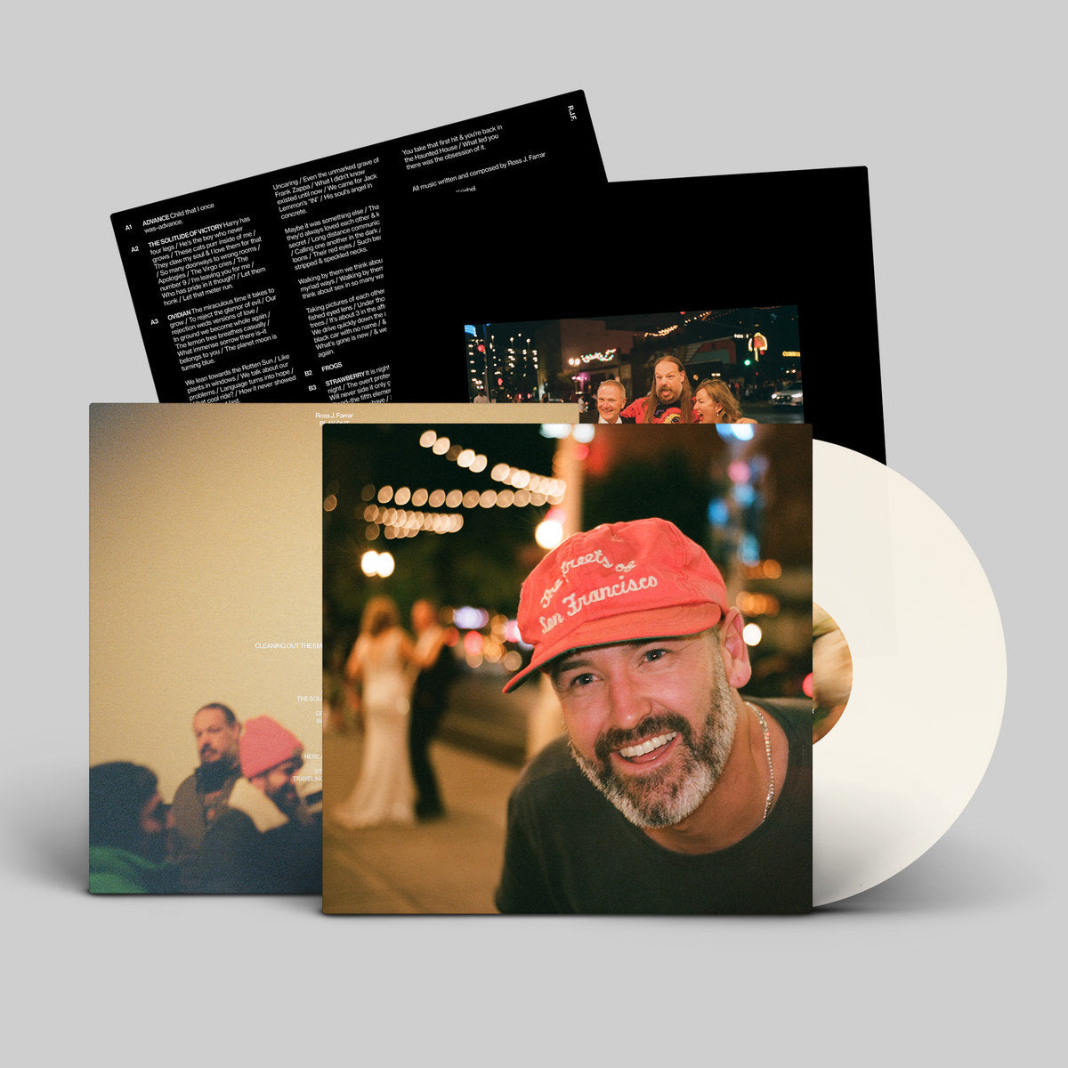 R.J.F. (Ross J. Farrar/Ceremony/SPICE) - Cleaning Out the Empty Administration Building (Limited Edition of 400 on Opaque White Vinyl)