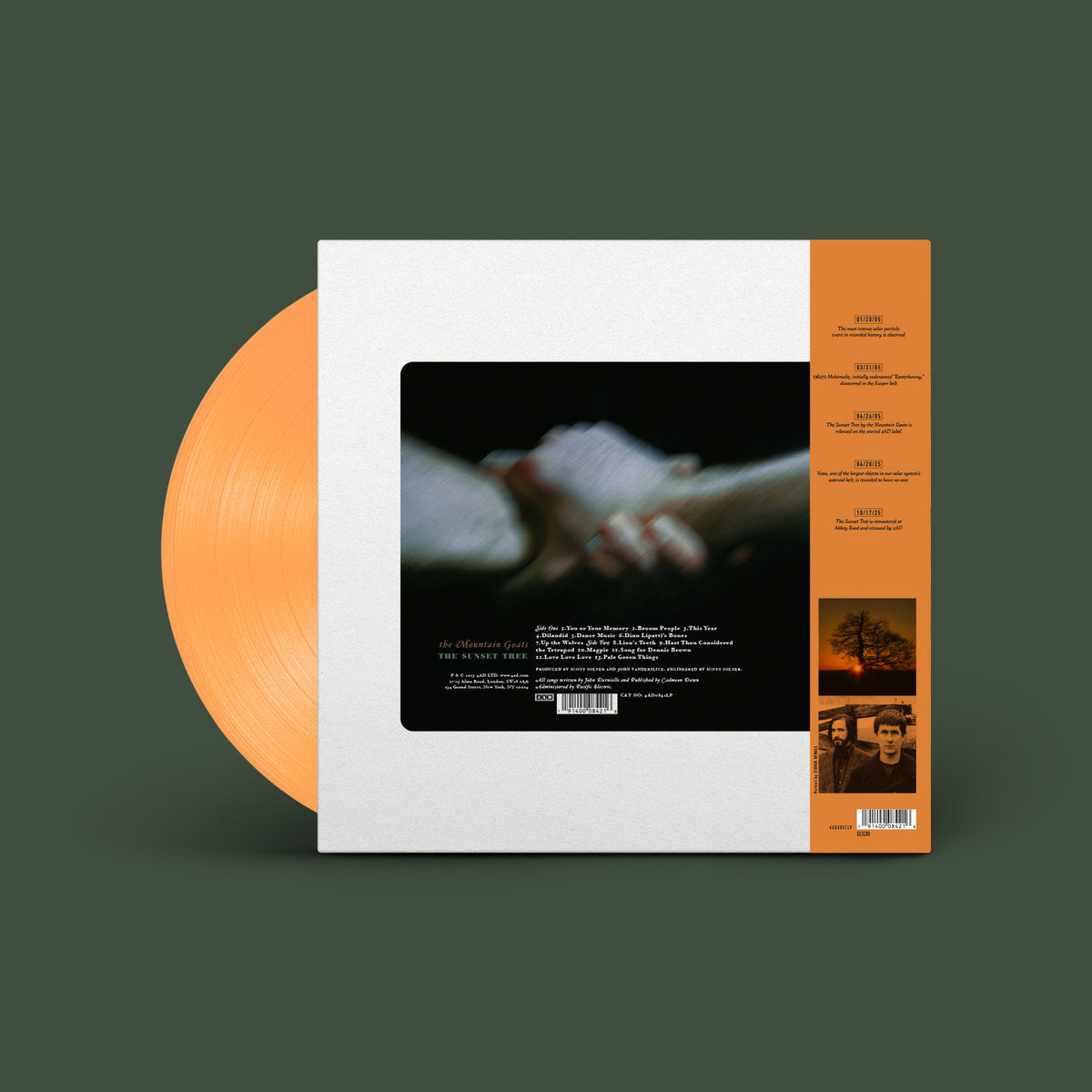 The Mountain Goats - The Sunset Tree (20th Anniversary Remaster on Apricot Vinyl)