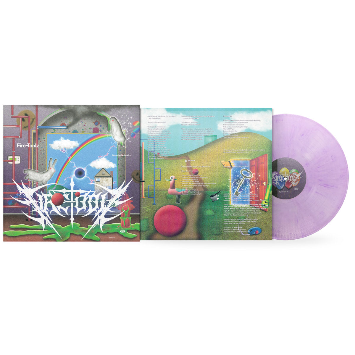 Fire-Toolz - Lavender Networks (Limited Edition on Lavender Marble Vinyl)