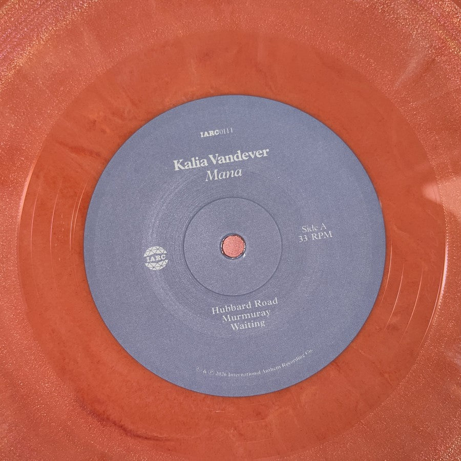 Kalia Vandever - Mana (Limited Edition on Hibiscus Orangey/Salmon Pink Vinyl w/ Obi-Strip)