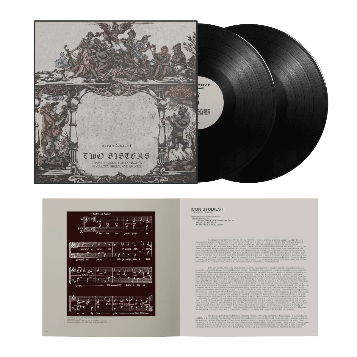 Sarah Davachi - Two Sisters (Double Black Vinyl)
