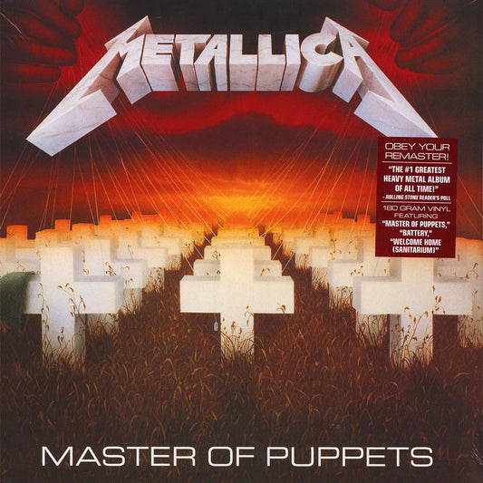 Metallica - Master of Puppets "Remastered" (180g on Black Vinyl)
