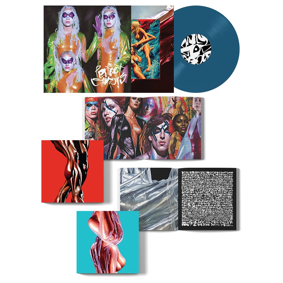 The Armed - Perfect Saviors (Limited Edition on Sea Blue Vinyl + Housed in Gatefold Sleeve with Two 12 Page Booklets and Printed Insert)