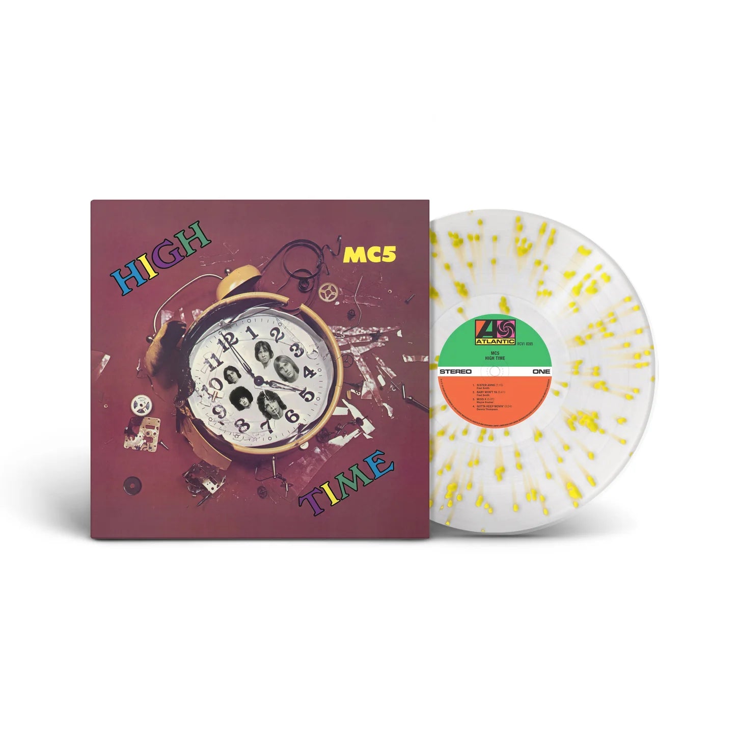 MC5 - High Time (Limited Rocktober 2023 Edition on Clear with Yellow Splatter Vinyl)