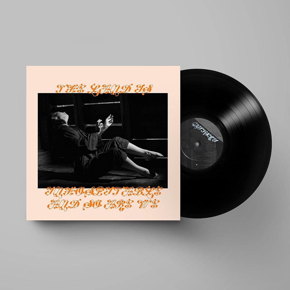 Mitski - The Land Is Inhospitable and So Are We (Limited Edition on Robin Egg Blue w/ Pink Die-Cut)