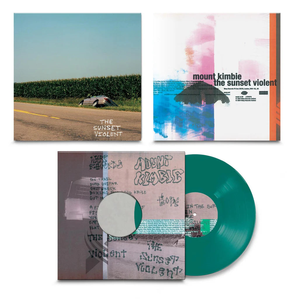 Mount Kimbie - The Sunset Violent (Limited Edition on Petrol Blue Vinyl)