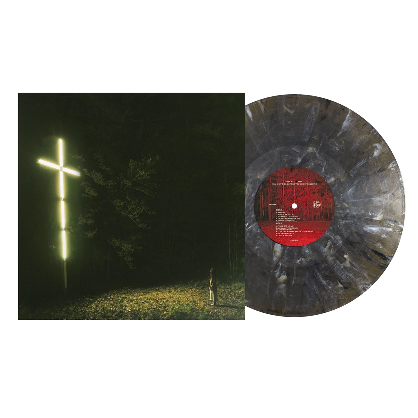Knocked Loose - You Won't Go Before You're Supposed To (Onyx Deluxe Marble Vinyl)