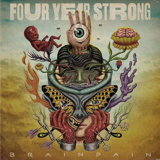 Four Year Strong - Brain Pain (Limited Edition on Yellow & Blue Split Vinyl)
