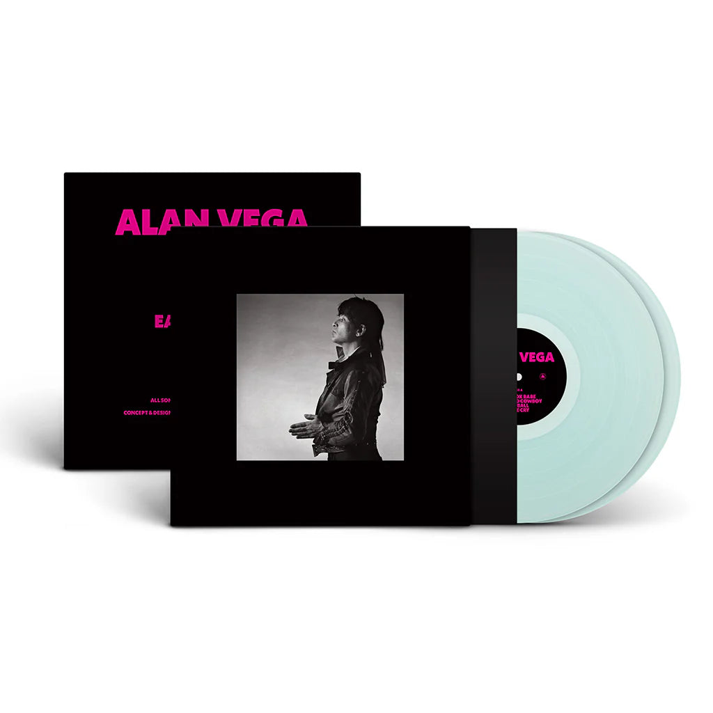 Alan Vega - Alan Vega (Deluxe Remastered Edition on Double Ice Blue Vinyl w/ Second Disc of Demos and Alternate Artwork)