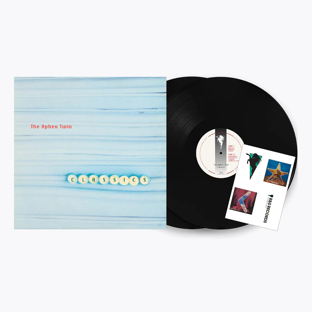 Aphex Twin - Classics (Double Black Vinyl w/ Sticker Sheet)