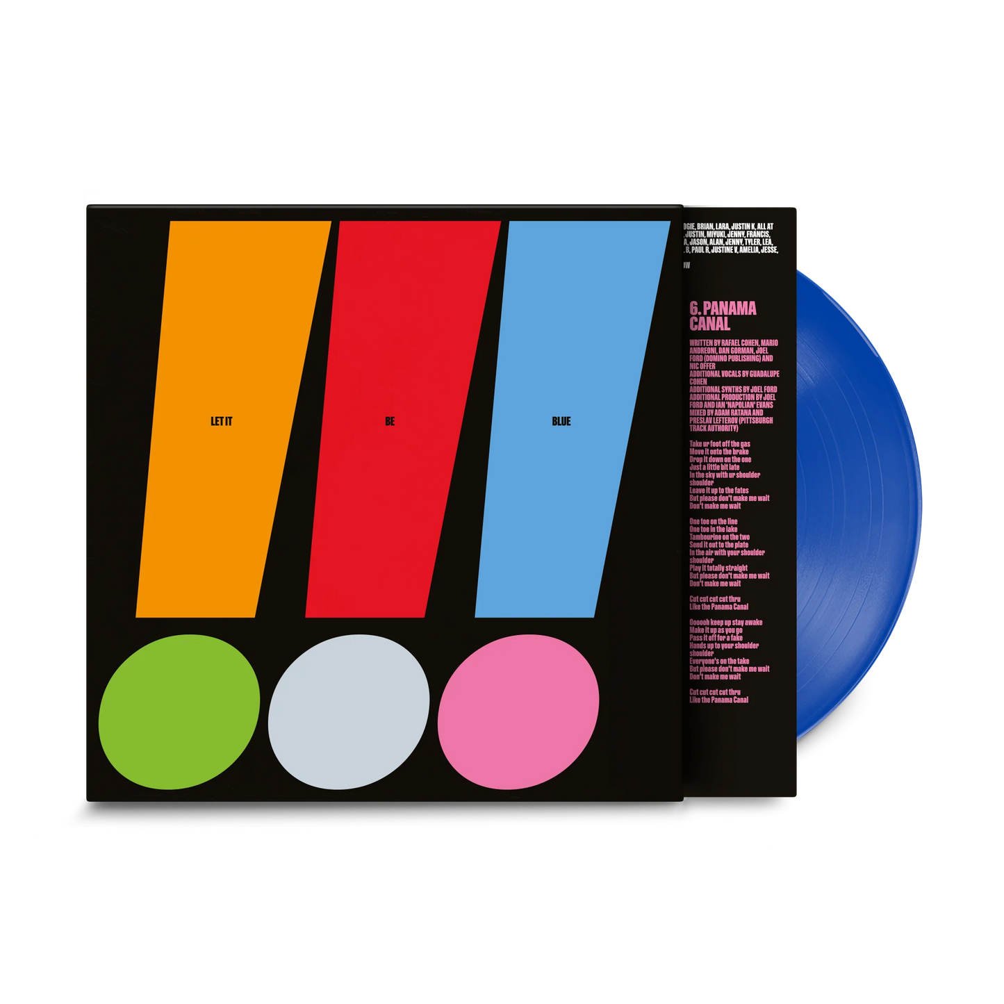 !!! Chk Chk Chk - Let It Be Blue (Limited Edition on Blue Vinyl)