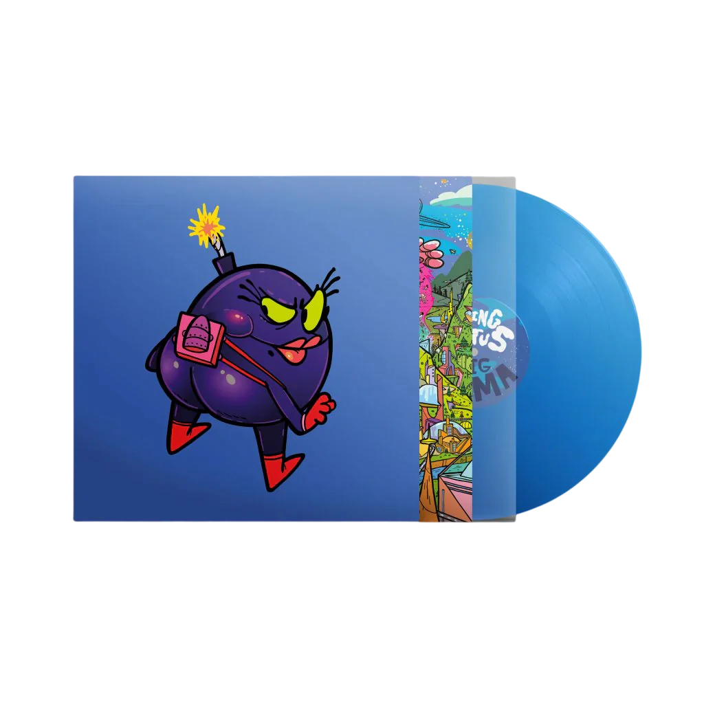 Flying Lotus - BIG MAMA EP (Limited Edition on Screen-Printed Blue Vinyl w/ Sticker Sheet)