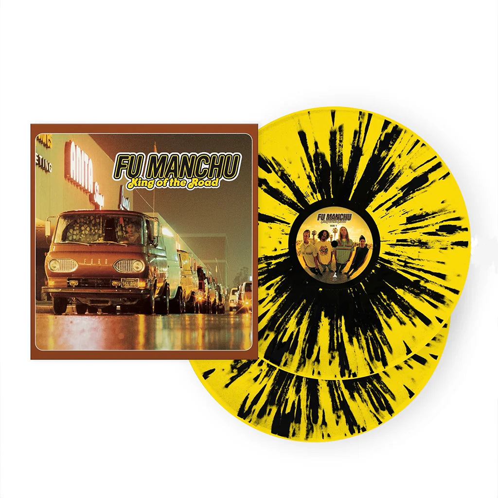 Fu Manchu - King Of The Road (Limited Edition on Double Yellow w/ Black Splatter Vinyl)