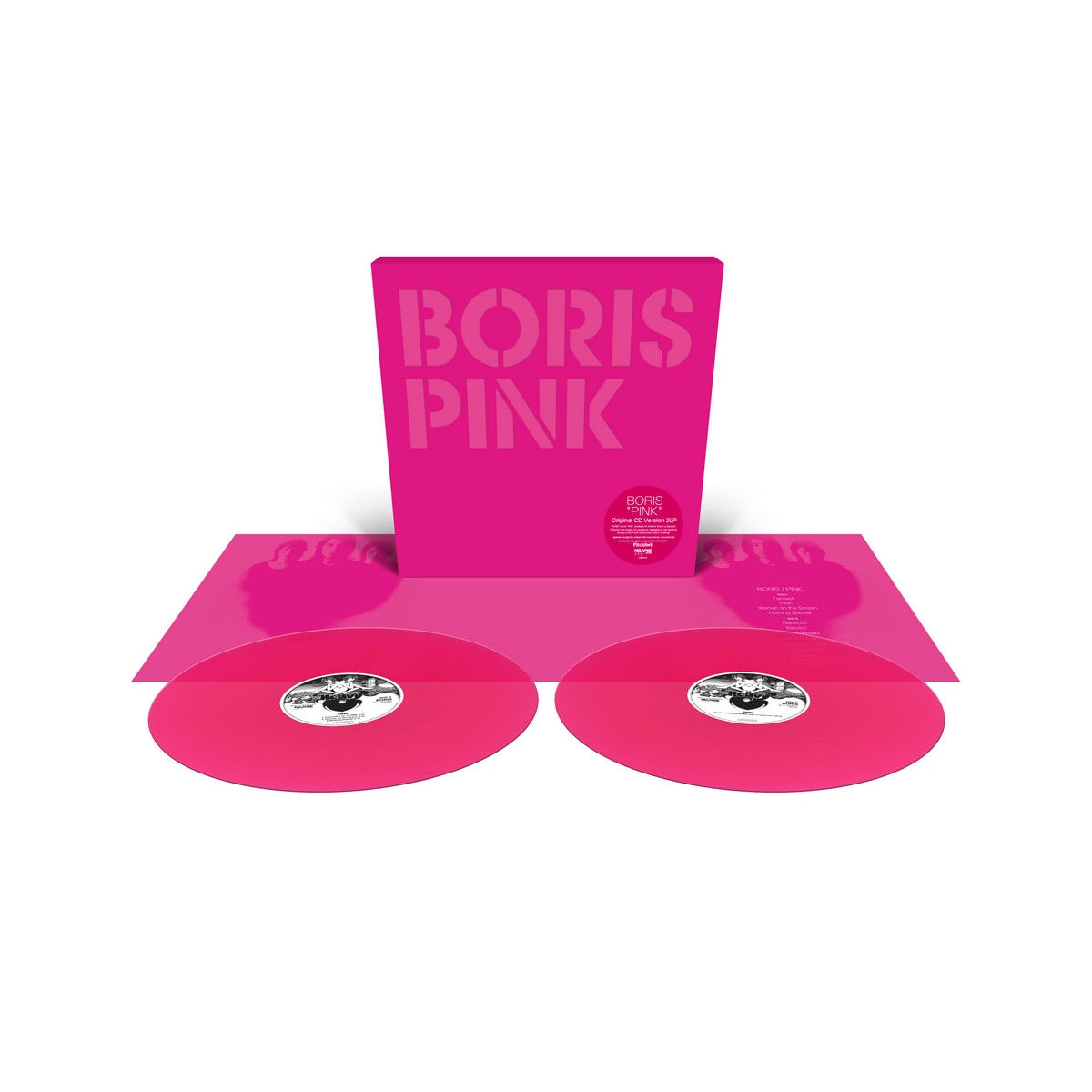 Boris - Pink (20th Anniversary Edition on Double Magenta Vinyl w/ Original CD Sequence and Etching)