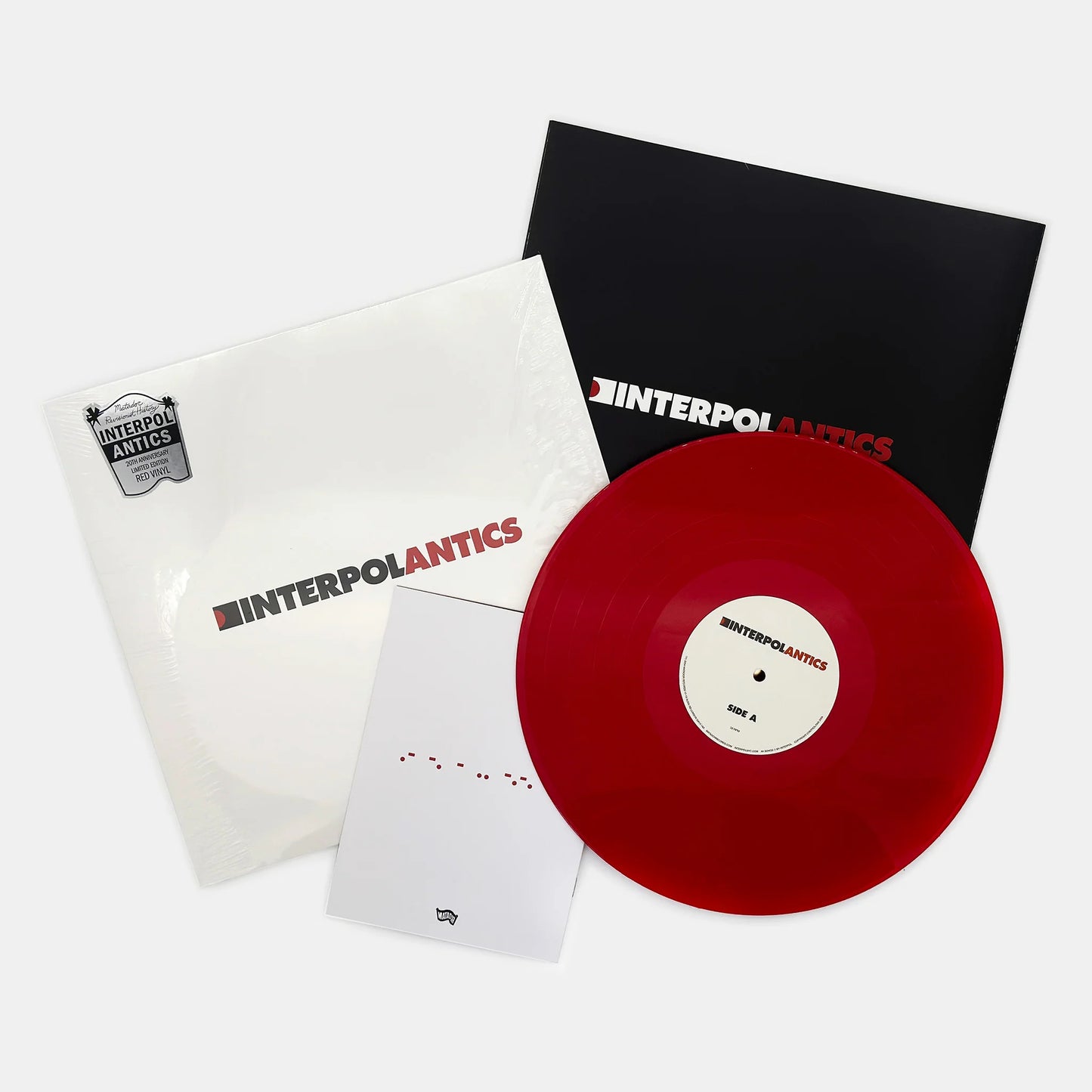 Interpol - Antics (20th Anniversary Limited Edition on Red Vinyl)