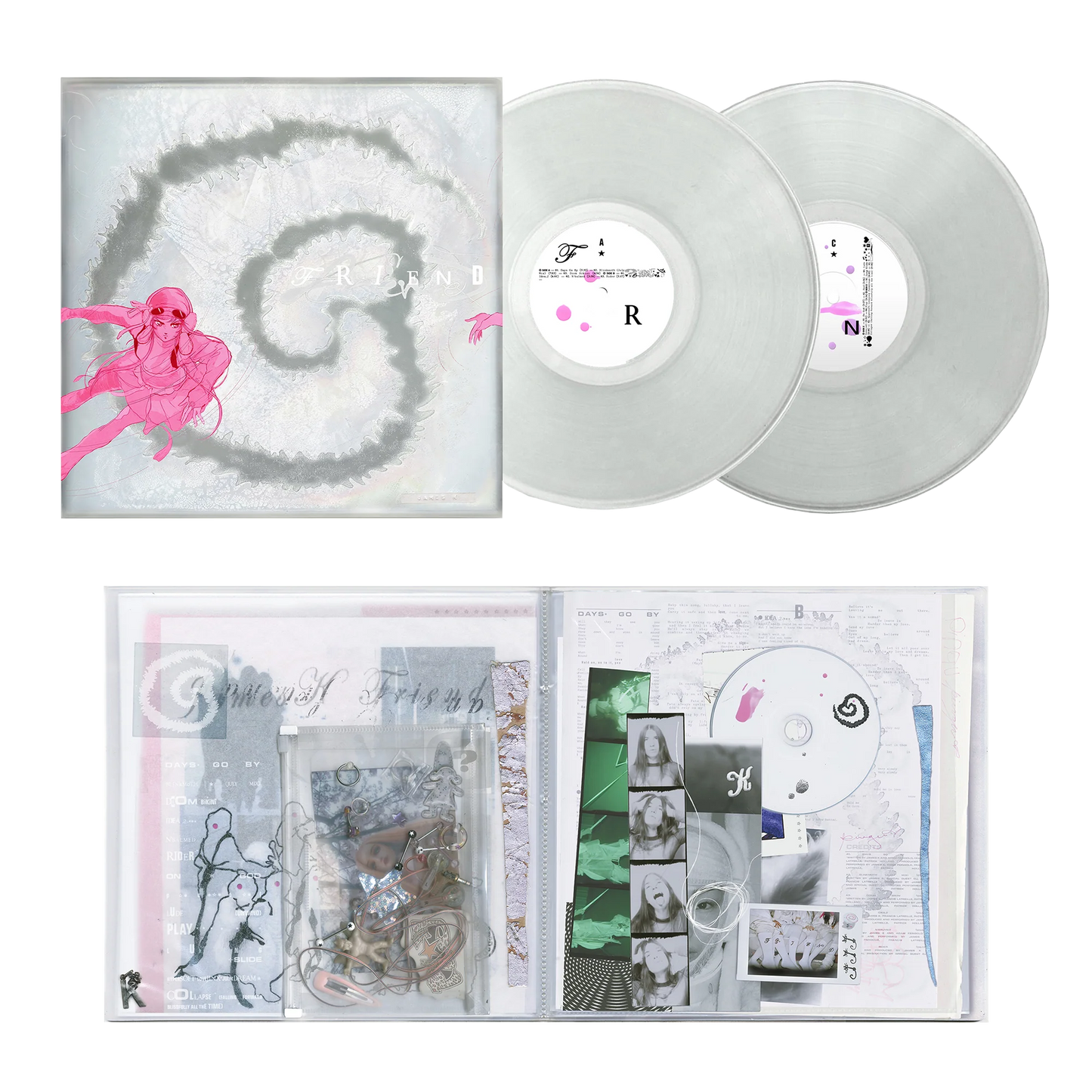 james K - Friend (Limited Edition on Double Transparent Vinyl)