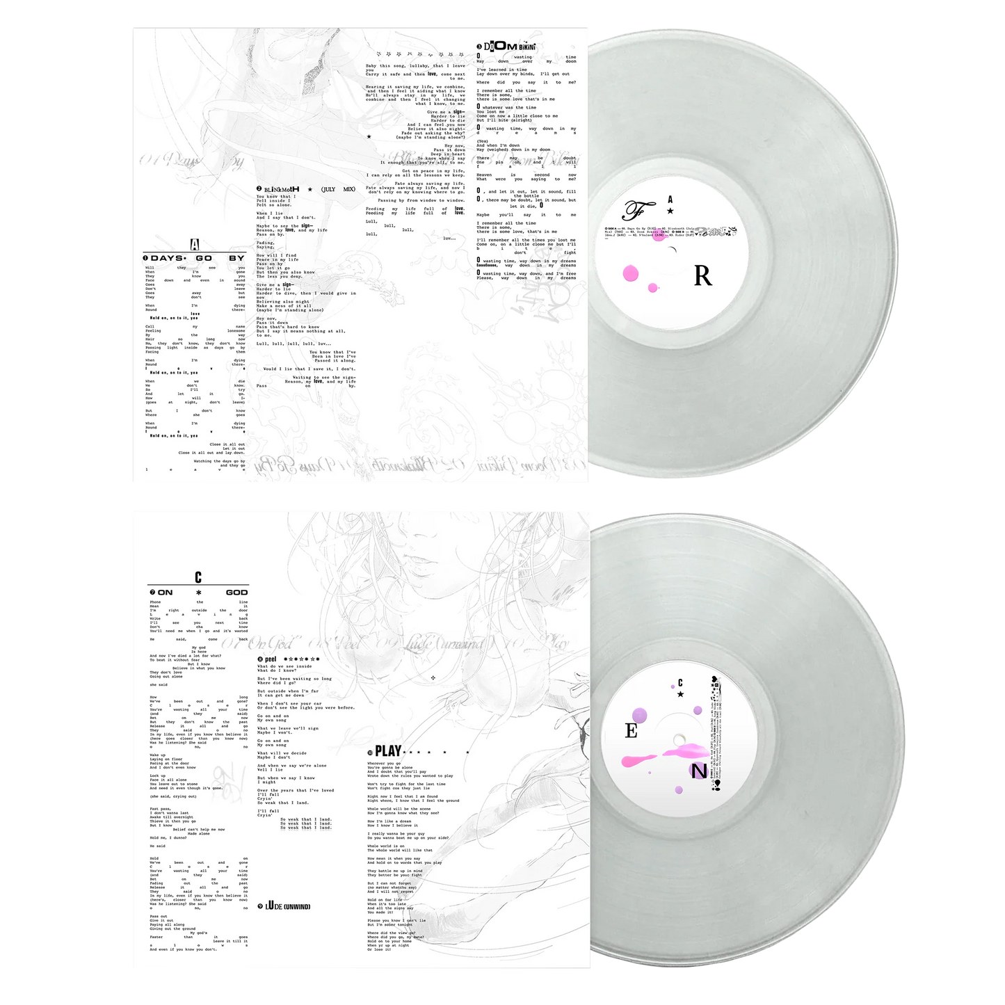 james K - Friend (Limited Edition on Double Transparent Vinyl)