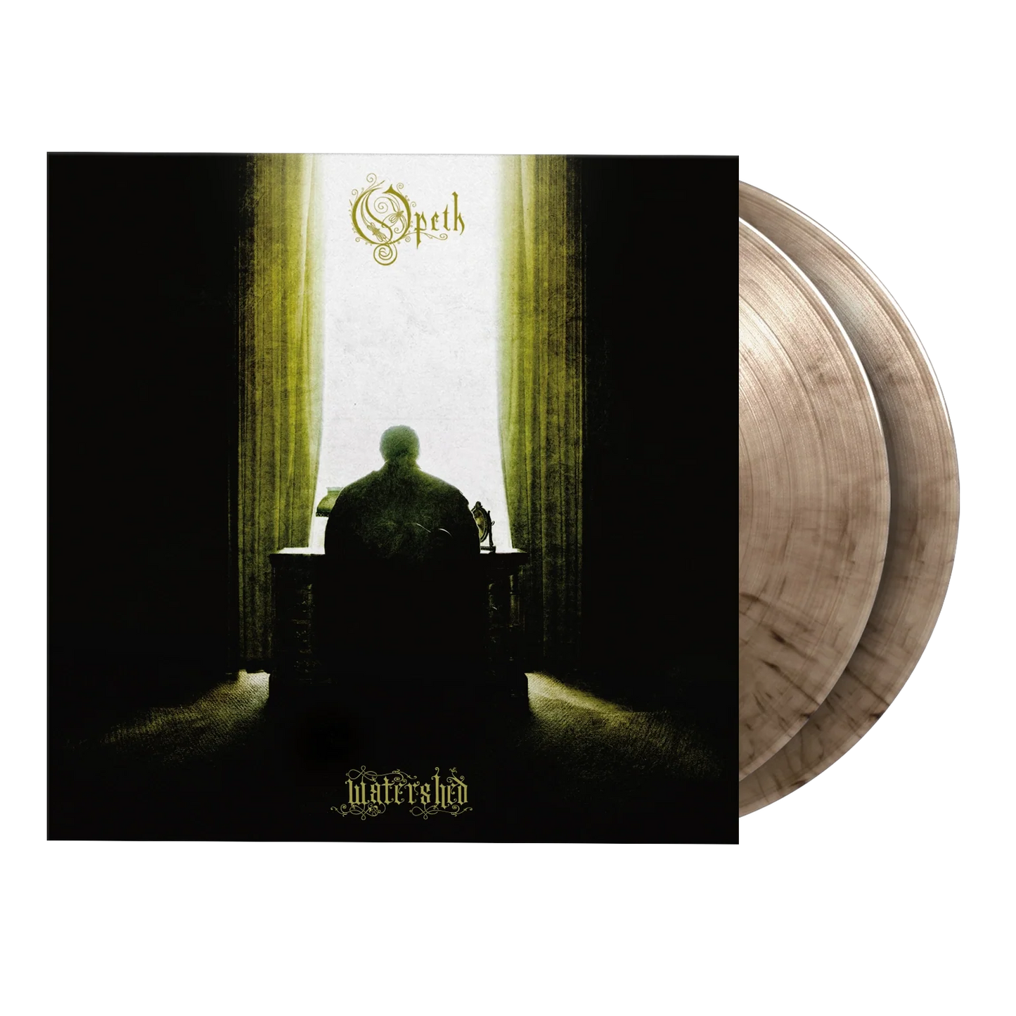 Opeth - Watershed (Limited Edition of 4000 on Double Silver & Black Marbled Vinyl w/ 4-Page Booklet and Poster)