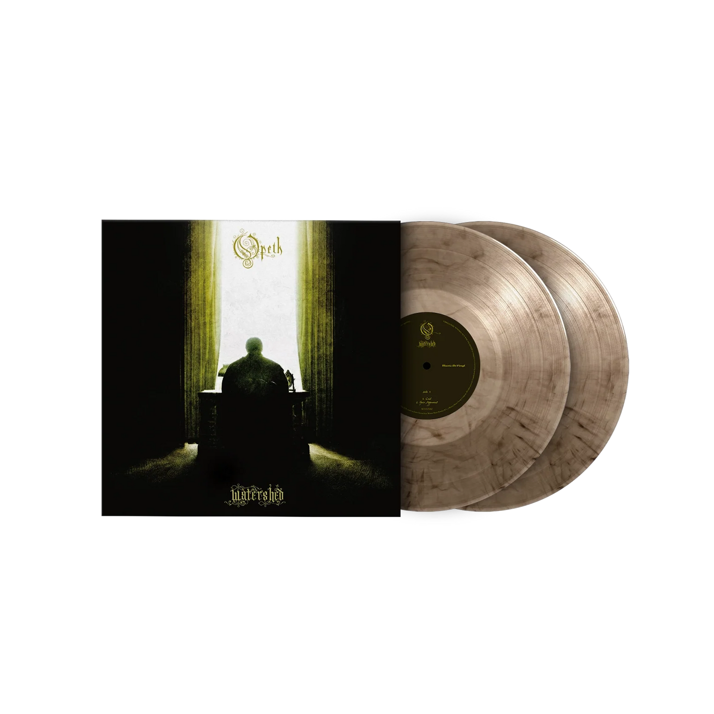 Opeth - Watershed (Limited Edition of 4000 on Double Silver & Black Marbled Vinyl w/ 4-Page Booklet and Poster)
