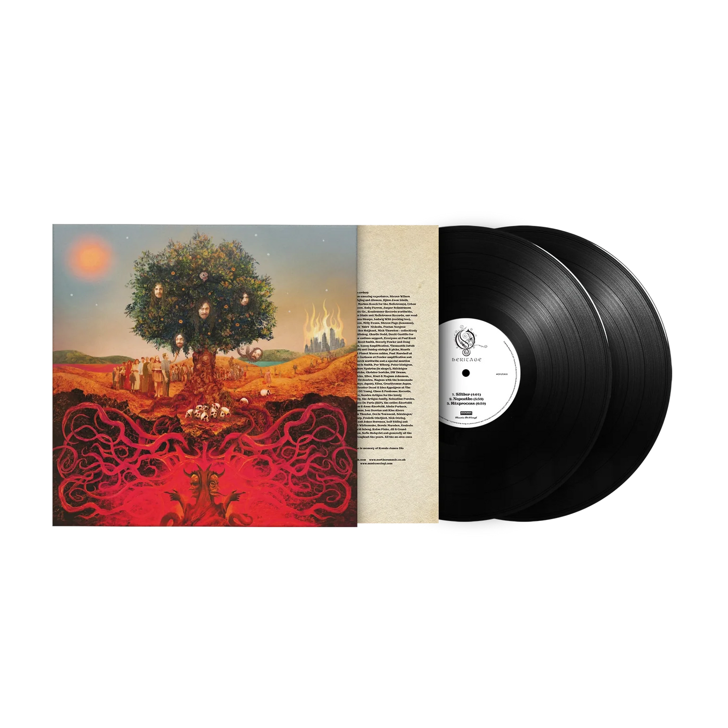 Opeth - Heritage (Double Black Vinyl w/ Poster)