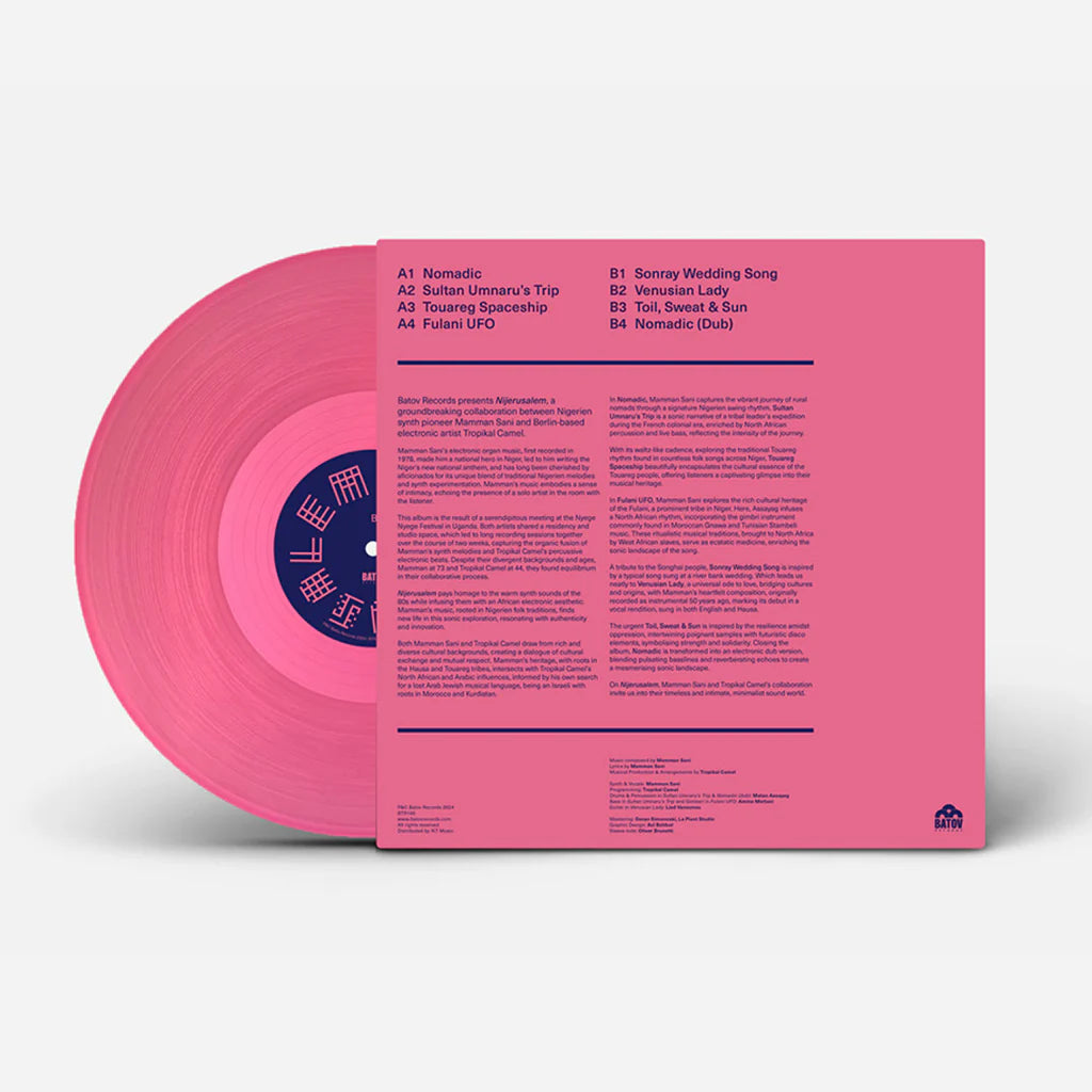 Mamman Sani & Tropical Camel - Nijerusalem (Limited Edition on Pink Vinyl)