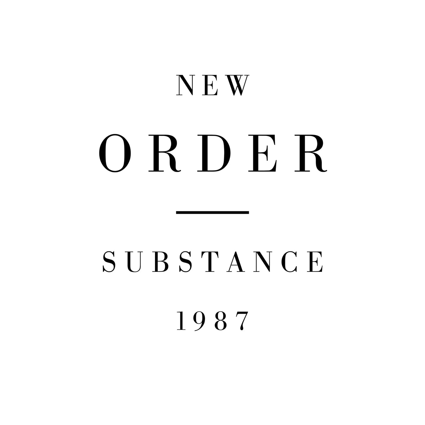 New Order - Substance 1987 "Remastered" (Limited Edition on 180g Double Red & Blue Vinyl)