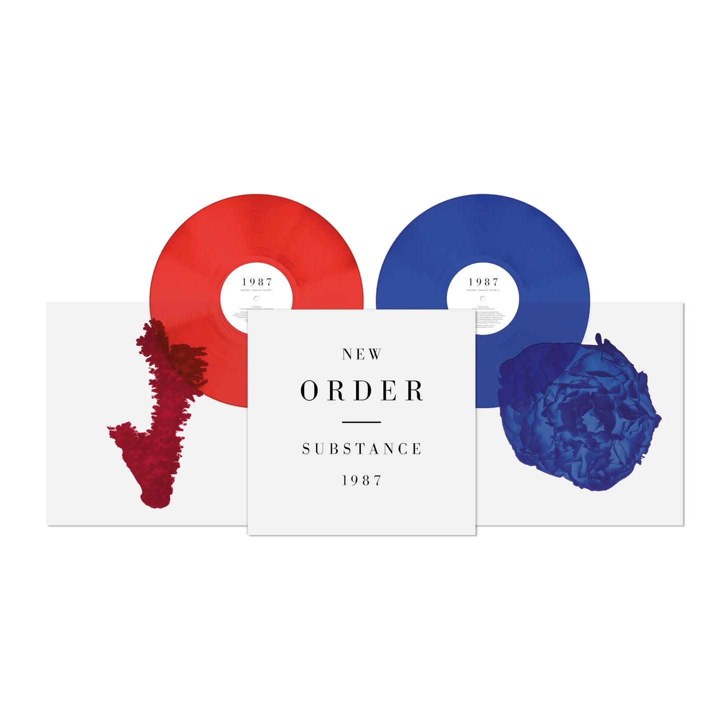 New Order - Substance 1987 "Remastered" (Limited Edition on 180g Double Red & Blue Vinyl)