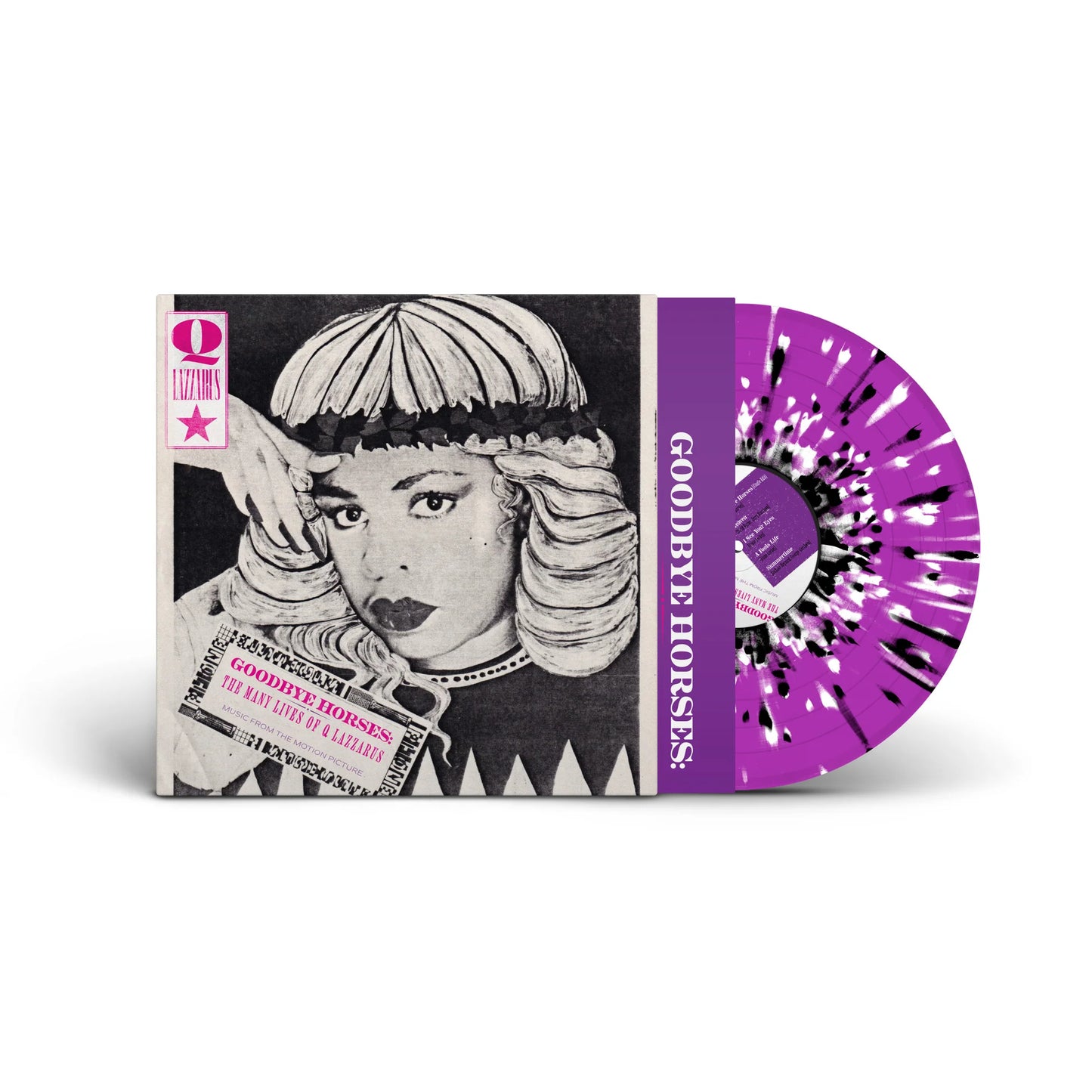 Q Lazzarus - Goodbye Horses: The Many Lives Of Q Lazzarus (Limited Edition on Purple w/ Black and White Splatter Vinyl)