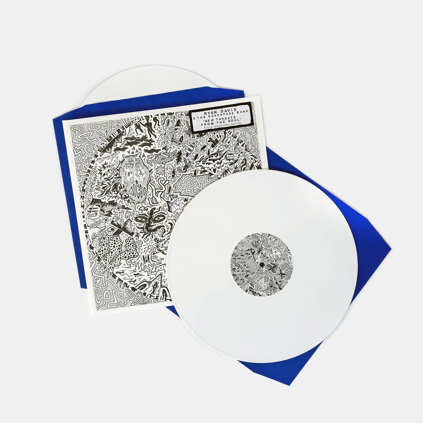 Ryan Davis & The Roadhouse Band - New Threats From The Soul (Limited Edition on Double White Vinyl)
