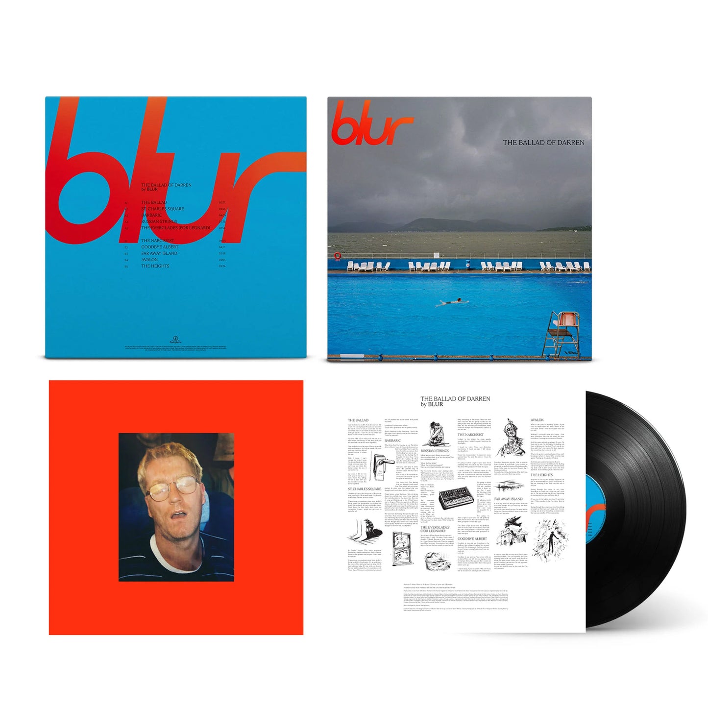 Blur - The Ballad of Darren (Black Vinyl)