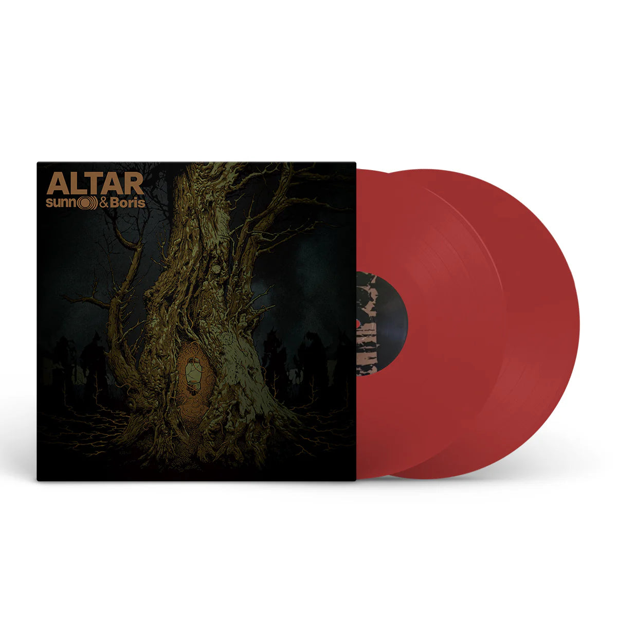 Sunn O))) & Boris - Altar "Reissue" (Limited Edition on Double Lava Red Vinyl + 16 Page Libretto with liner notes by Kim Thayil of Soundgarden)