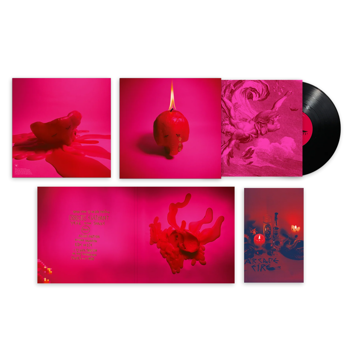 Arcade Fire - Pink Elephant (Black Vinyl w/ 64-Page Booklet)