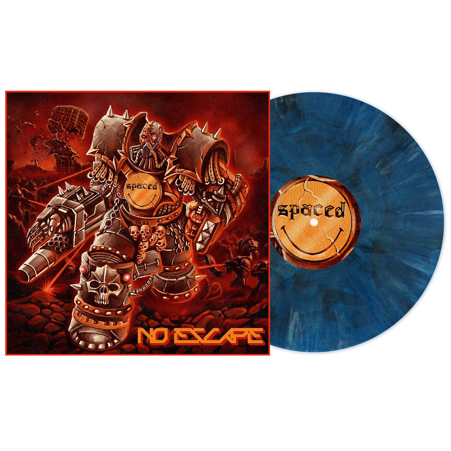 Spaced - No Escape EP (Limited Edition on Royal Blue, Silver & Black Marble Vinyl)