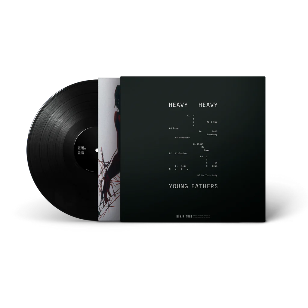 Young Fathers - Heavy Heavy (140g on Black Vinyl + Fold-Out Posters)
